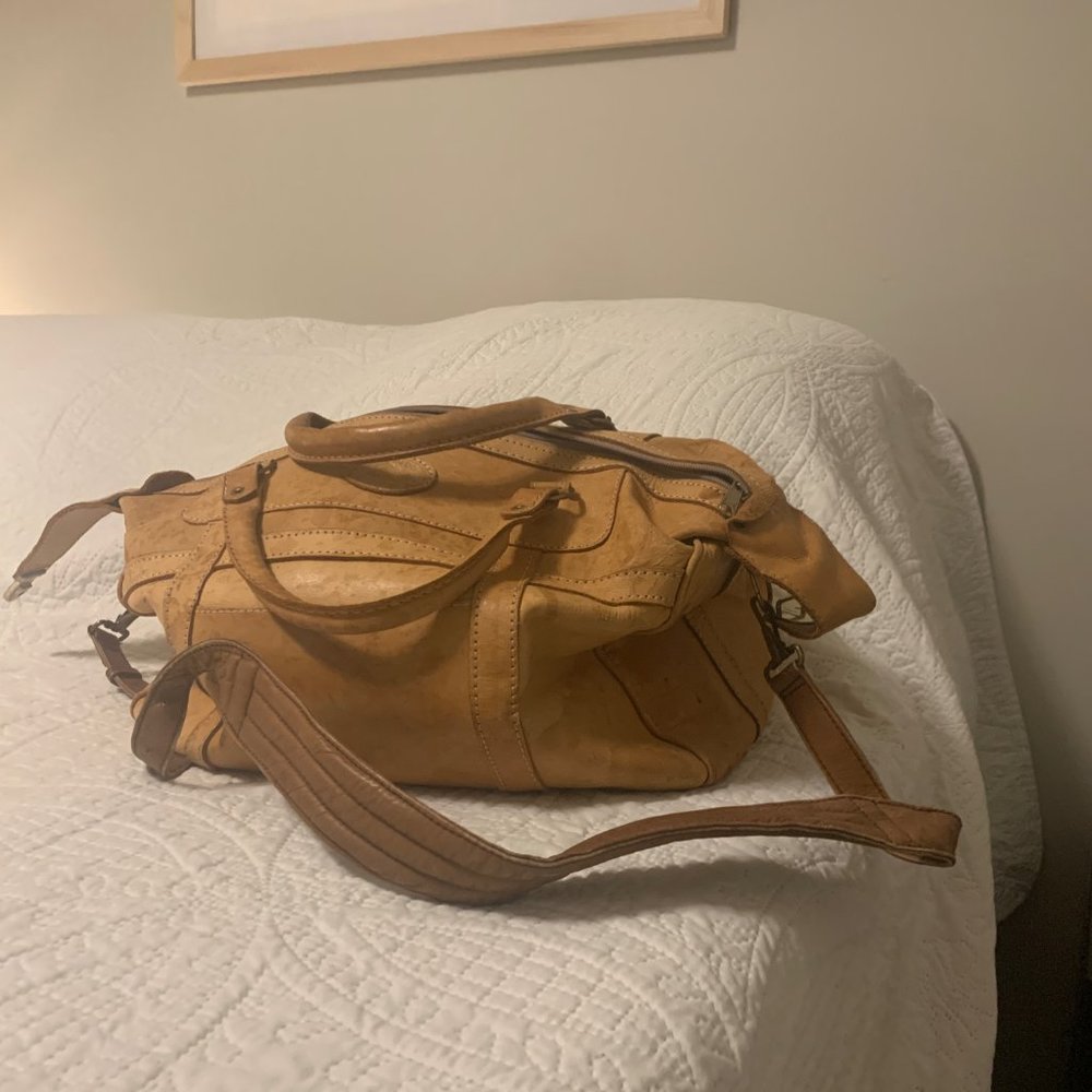 Authentic Leather weekender - Picture 2 of 3